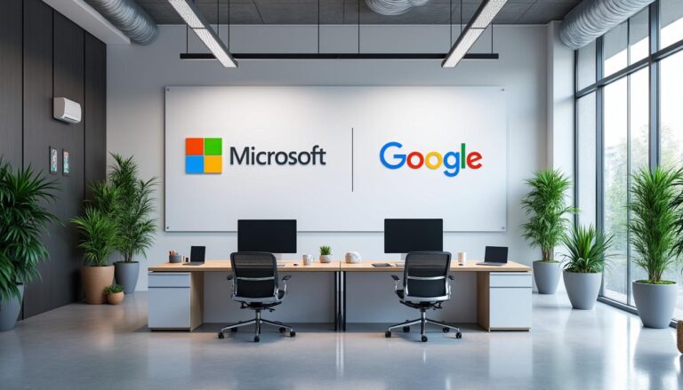 découvrez notre comparatif complet entre microsoft 365 et google workspace pour optimiser la productivité de votre pme. avantages, fonctionnalités et conseils pour bien choisir.