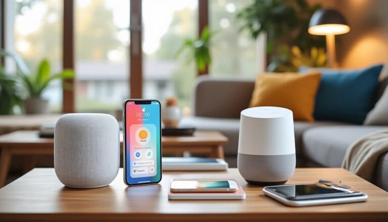 découvrez les différences entre homekit d'apple et google home pour choisir la meilleure plateforme domotique pour débuter facilement dans la maison connectée.
