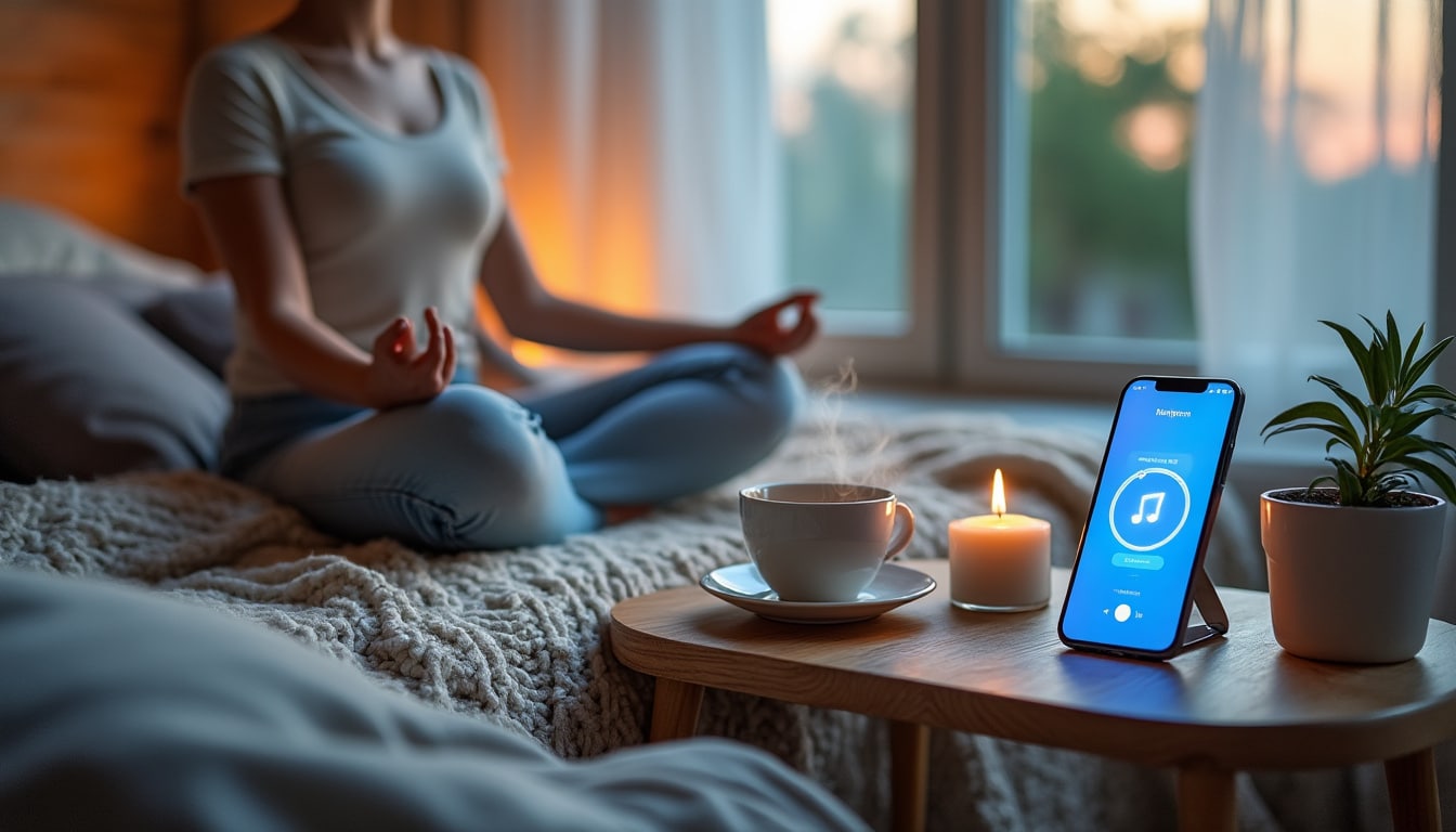 découvrez comment choisir l'application de méditation adaptée pour gérer le stress et améliorer le sommeil avec headspace et calm.