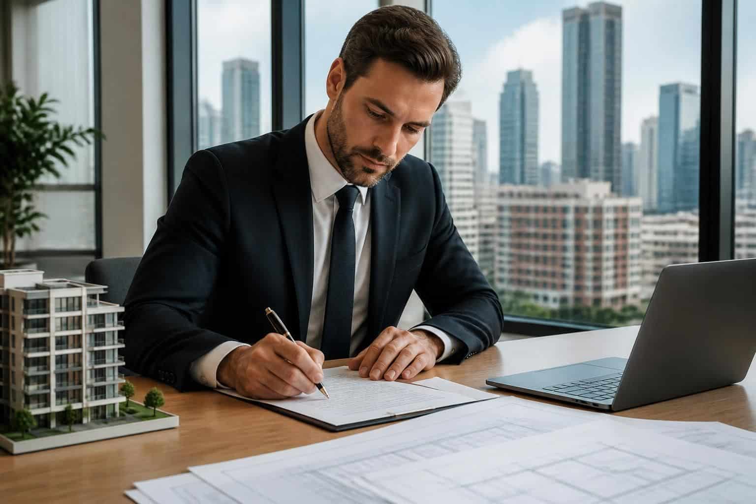 découvrez les détails de la signature de la lettre d'intention d'achat immobilier par l'investisseur institutionnel, une étape clé dans le processus d'acquisition.