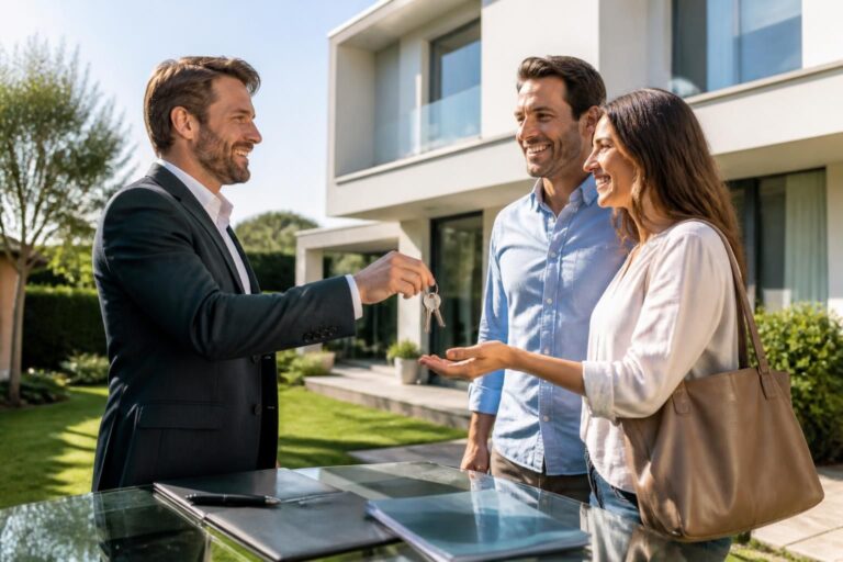découvrez un prix final clair et transparent, incluant tous les frais d'agence immobilière pour la vente de votre bien.